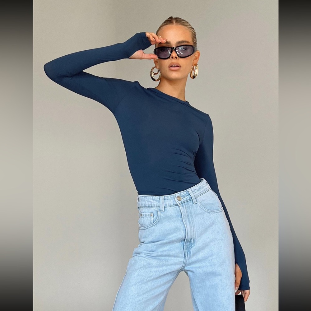 Long Sleeve Top from Princess Polly Tie